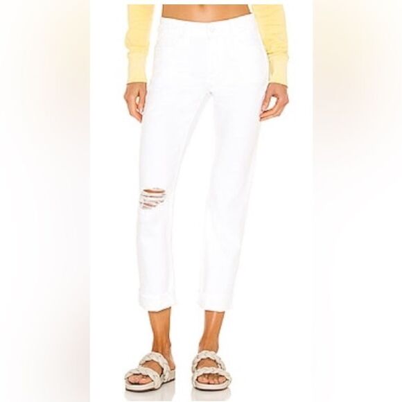 Paige White Brigitte Jeans 27 in EUC - Picture 1 of 12
